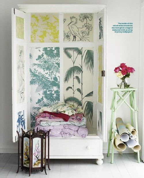 Patterned Wallpaper ~ Alternative Uses